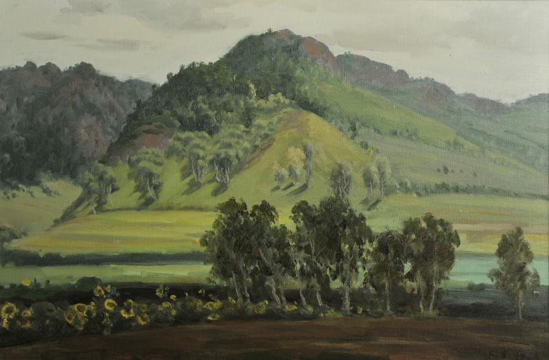 【静静的远山】