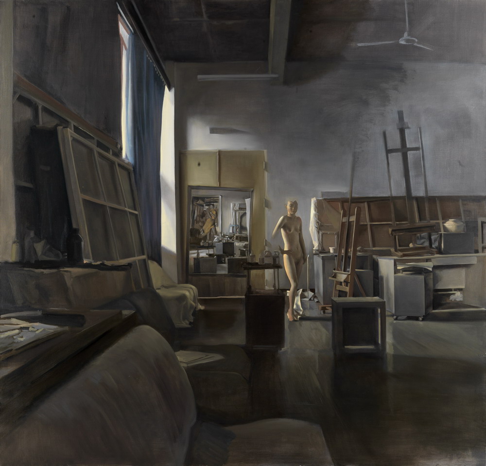 《女人体写生》92×73cm 19938年 油画 | 檀梓栋