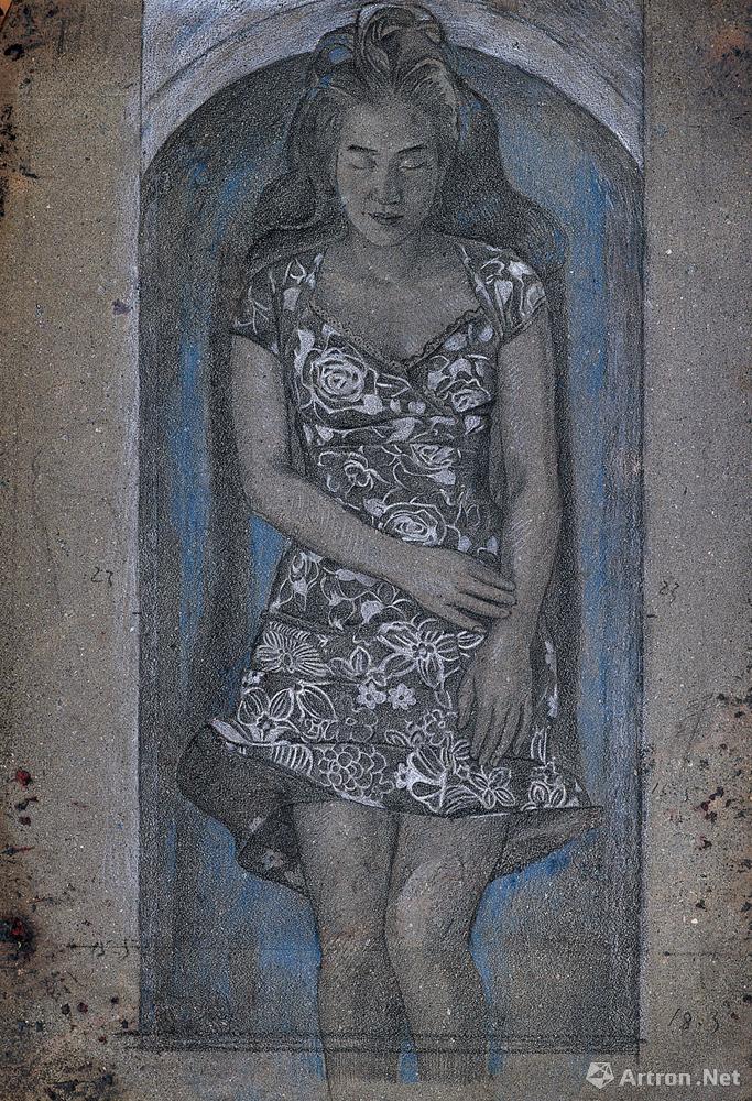 漂浮的想象素描稿