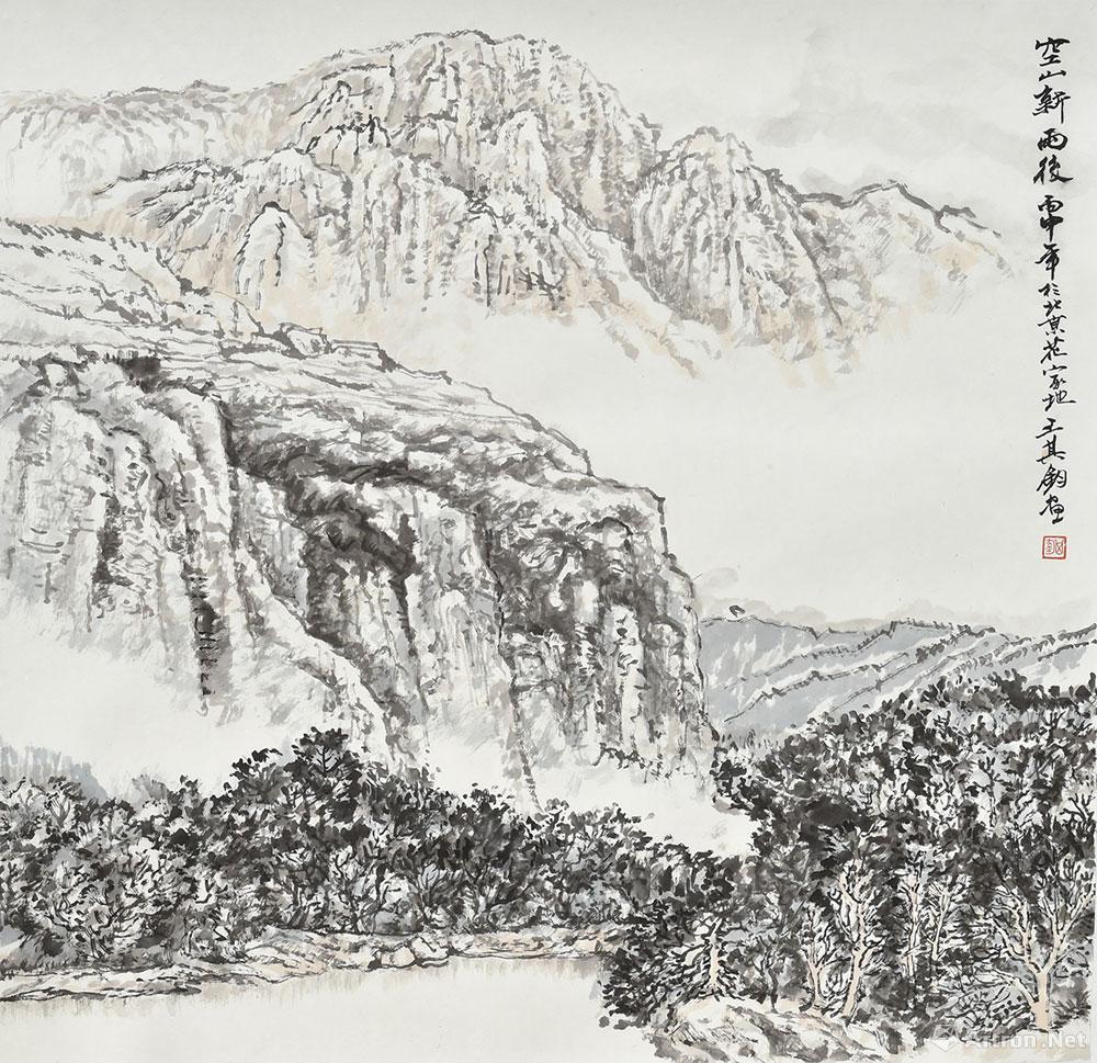 空山新雨后