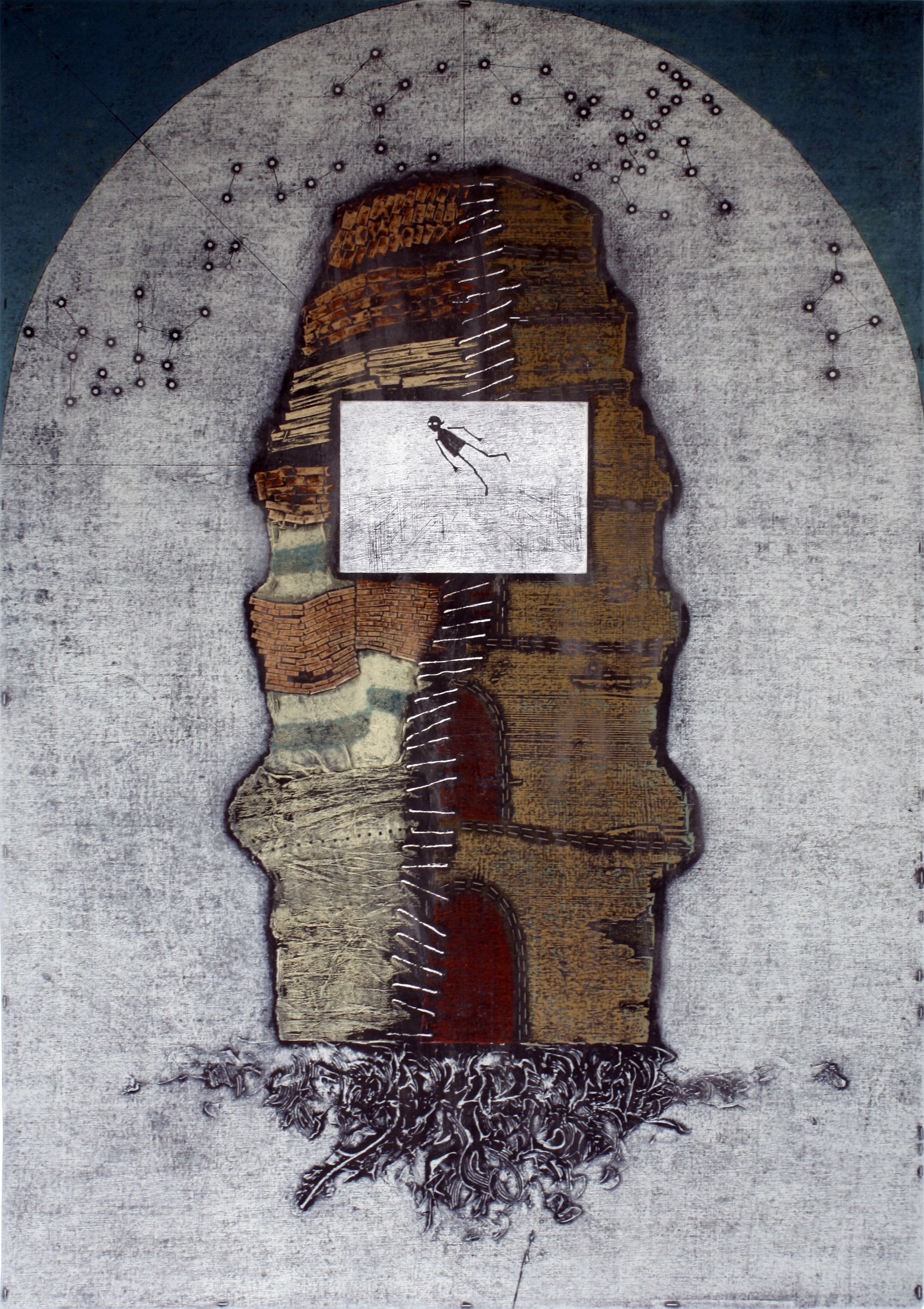 1.张亚谦 作品1 综合版画 2009